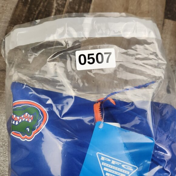 Columbia Omni Shade PFG NCAA Florida Gators Mens size 2XL 1/4 Zip Pullover - Picture 12 of 12